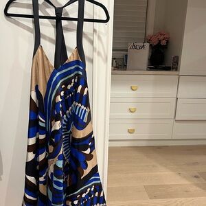 Tibi silky Multicolor Patterned Women's Dress